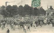 80 Somme / CPA FRANCE 80 "Amiens, le marché aux Bestiaux"