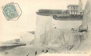 80 Somme / CPA FRANCE 80 "Bois de Cise, la plage et les Falaises"