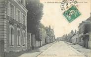 72 Sarthe / CPA FRANCE 72 "Château du Loir, rue Nationale et avenue de Tours"