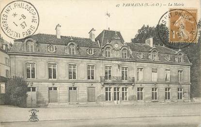 / CPA FRANCE 95 "Parmains, la mairie"