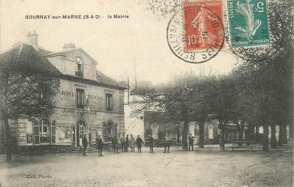 / CPA FRANCE 93 "Gournay sur Marne, la mairie"