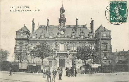 / CPA FRANCE 93 "Pantin, l'hôtel de ville"