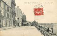 94 Val De Marne / CPA FRANCE 94 "Alfortville, quai d'Alfortville"