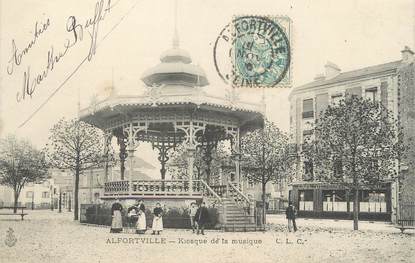 / CPA FRANCE 94 "Alfortville, kiosque de la musique"