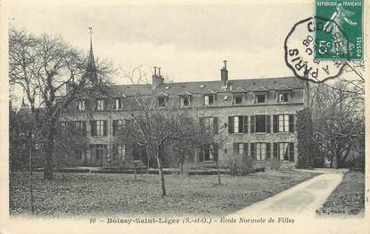 / CPA FRANCE 94 "Boissy Saint Léger, école normale de filles" / CACHET AMBULANT