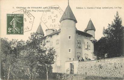 / CPA FRANCE 43 "Château de Vohlac près Coubon"