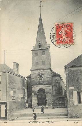 / CPA FRANCE 14 "Mézidon, l'église "