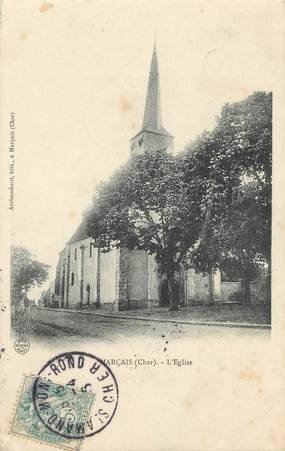 / CPA FRANCE 18 "Marçais, l"église"