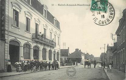 / CPA FRANCE 18 "Saint Amand  Montrond" 