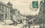 65 Haute PyrÉnÉe / CPA FRANCE 65 "Lourdes, place du Marcadal" / TRAMWAY