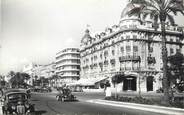 06 Alpe Maritime / CPSM FRANCE 06 "Nice, la promenade des Anglais, l'hôtel Ruhl et le palais de la meditérranée"