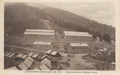 CPA FRANCE 06 "Cabanes Vieilles, environs de Peïra Cava"