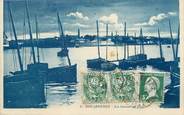 29 Finistere / CPA FRANCE 29 "Douarnenez, les bateaux au port"