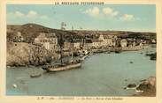 22 Cote D'armor / CPA FRANCE 22 "Dahouet, le port, retour d'un Islandais" /  BATEAU