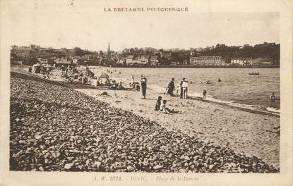 / CPA FRANCE 22 "Binic, plage de la Banche"