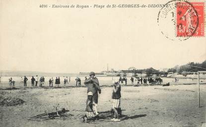/ CPA FRANCE 17 "Plage de Saint Georges de Didonne"