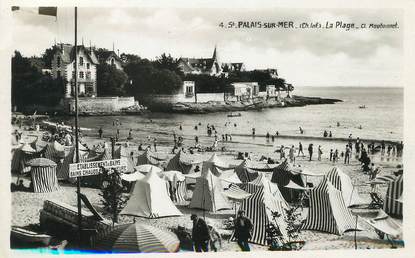 / CPSM FRANCE 17 " Saint Palais sur Mer, la plage"