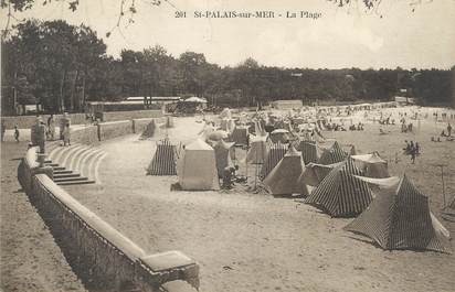 / CPA FRANCE 17 "Saint Palais sur Mer, la plage "