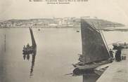 29 Finistere / CPA FRANCE 29 "Tréboul, vue générale, départ du bac"