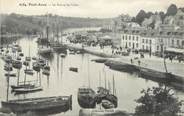 29 Finistere / CPA FRANCE 29 "Pont Aven, le port et les villas"