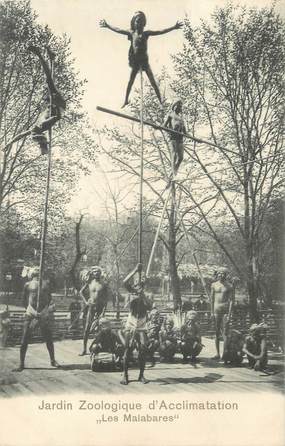 / CPA FRANCE 75016 "Paris,  jardin zoologique d'Acclimatation, les Malabares"