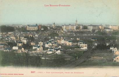 / CPA FRANCE 64 "Pau, vue panoramique"