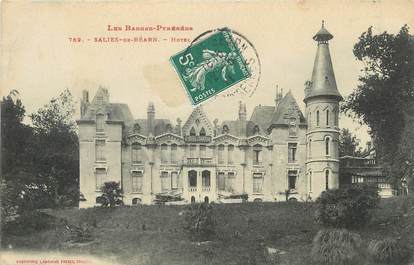 / CPA FRANCE 64 "Saliès de Béarn, hôtel"