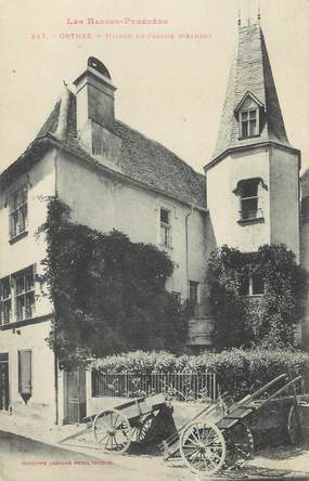 / CPA FRANCE 64 "orthez, maison de Jeanne d'Albret"