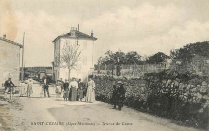 / CPA FRANCE 06 "Saint Cézaire, av de Grasse"