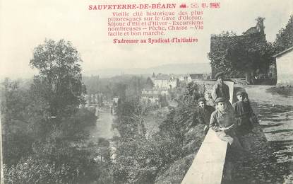 / CPA FRANCE 64 "Sauveterre de Béarn"