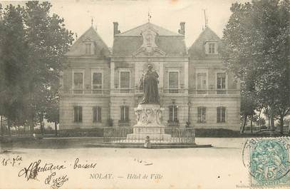 / CPA FRANCE 21 "Nolay, hôtel de ville"