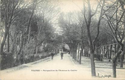 / CPA FRANCE 17 "Fouras, perspective de l'avenue du casino"