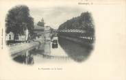 45 Loiret / CPA FRANCE 45 "Montargis, la passerelle sur le canal "