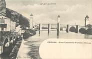 46 Lot / CPA FRANCE 46 "Cahors, pont Valentré et fontaine Divona"