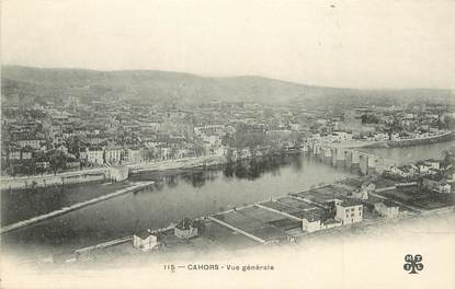 / CPA FRANCE 46 "Cahors, vue  générale"