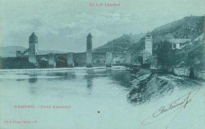 / CPA FRANCE 46 "Cahors, pont Valentré "