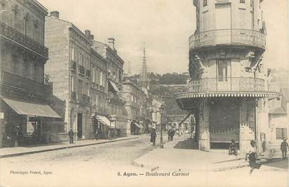 / CPA FRANCE 47 "Agen, bld Carnot"'