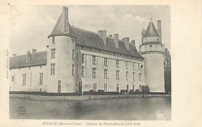 / CPA FRANCE 49 "Ecuillé, château du Plessis Bourré"