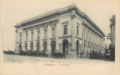 / CPA FRANCE 49 "Saumur, le théâtre "