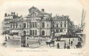 49 Maine Et Loire / CPA FRANCE 49 " Angers, place du ralliement, le théâtre "  