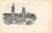 50 Manche / CPA FRANCE 50 "Coutances, la cathédrale"