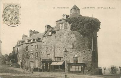 / CPA FRANCE 50 "Avranches, l'ancien donjon"