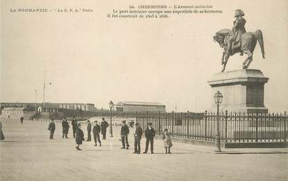 / CPA FRANCE 50 "Cherbourg, l'arsenal militaire"