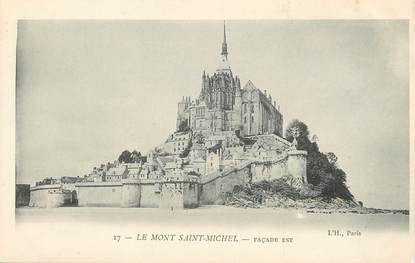 / CPA FRANCE 50 "Le Mont Saint Michel, façade Est"