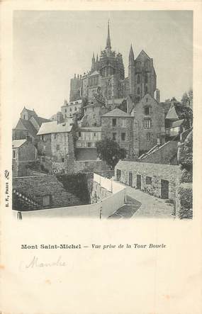 / CPA FRANCE 50 "Mont Saint Michel, vue prise de la Tour Boucle"