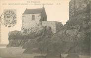 50 Manche / CPA FRANCE 50 "Mont Saint Michel, la chapelle Saint Haubert"