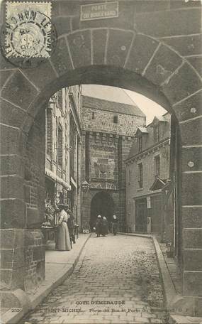 / CPA FRANCE 50 "Mont Saint Michel, porte du roi du boulevard"