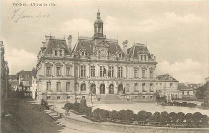 / CPA FRANCE 56 "Vannes, l'hôtel de ville "