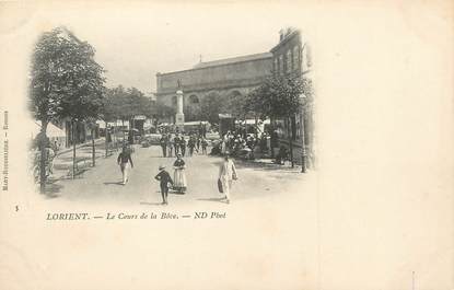 / CPA FRANCE 56 " Lorient, le cours de la Bôve"