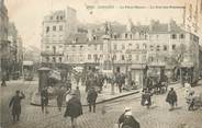 56 Morbihan / CPA FRANCE 56 " Lorient, la place Bisson, la rue des Fontaines"